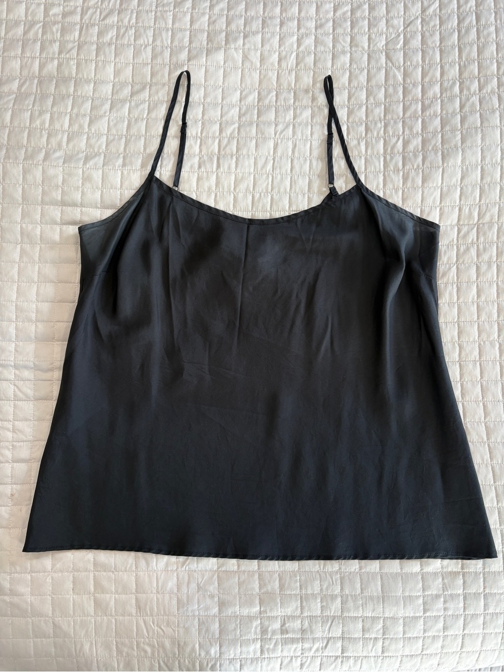 J. Crew Black Silk Camisole